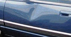 low cost fast paintless dent repair low cost affordable without changing the paint from mojave desert auto repair in mojave ca photo